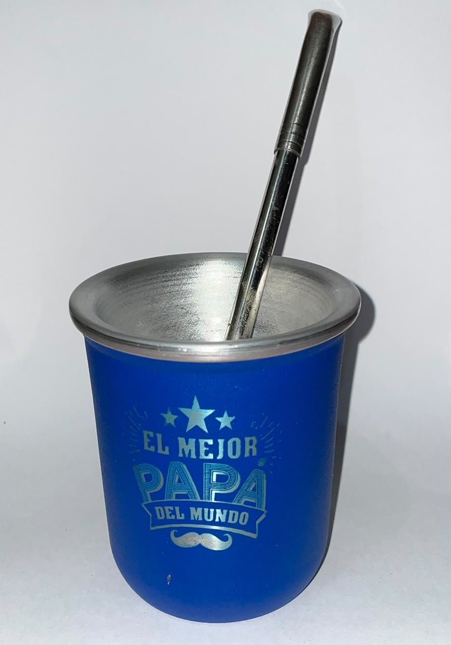 Mates grabados personalizados con láser
